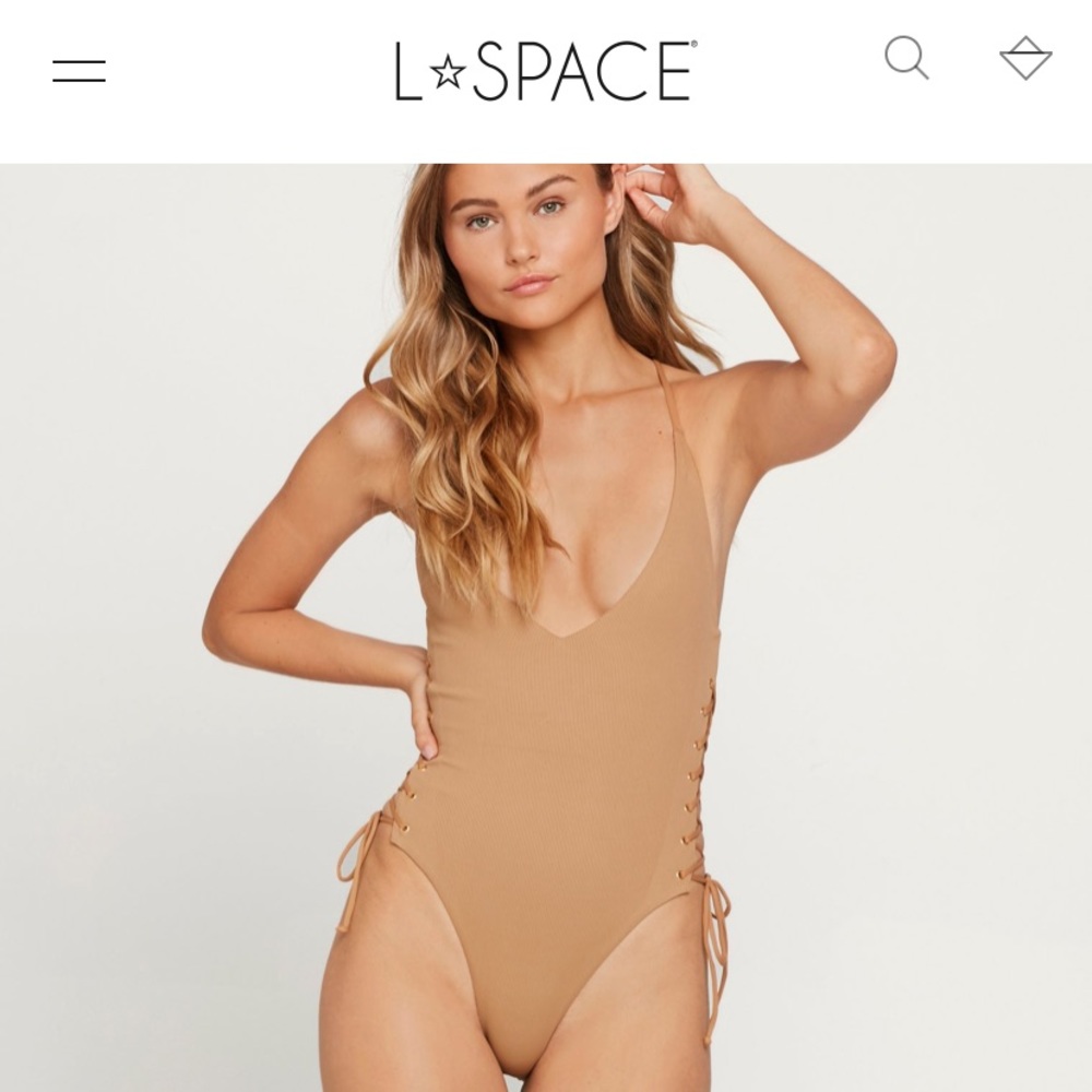 L Space one piece bathing suit